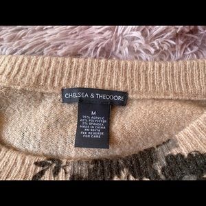 Rose Pattern Sweater